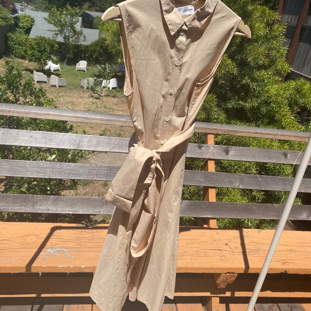 Beige ottod'Ame Shirtdress